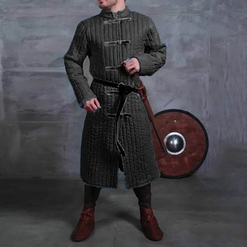 Anime Cosplay Armor - Disfraz de Guerrero Medieval Larp, Gambeson,