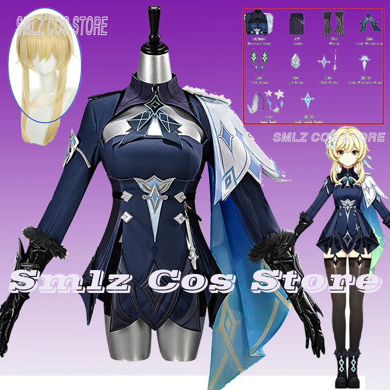 Anime Cosplay Wig - 2026 Disfraz de Cosplay de Lumine