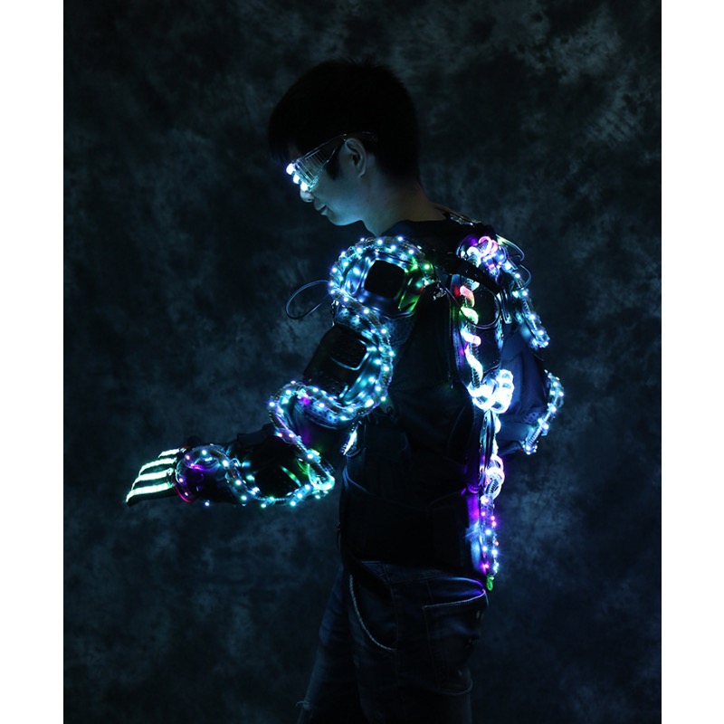 Anime Cosplay Armor - Disfraz de Armadura de Dragón Luminosa