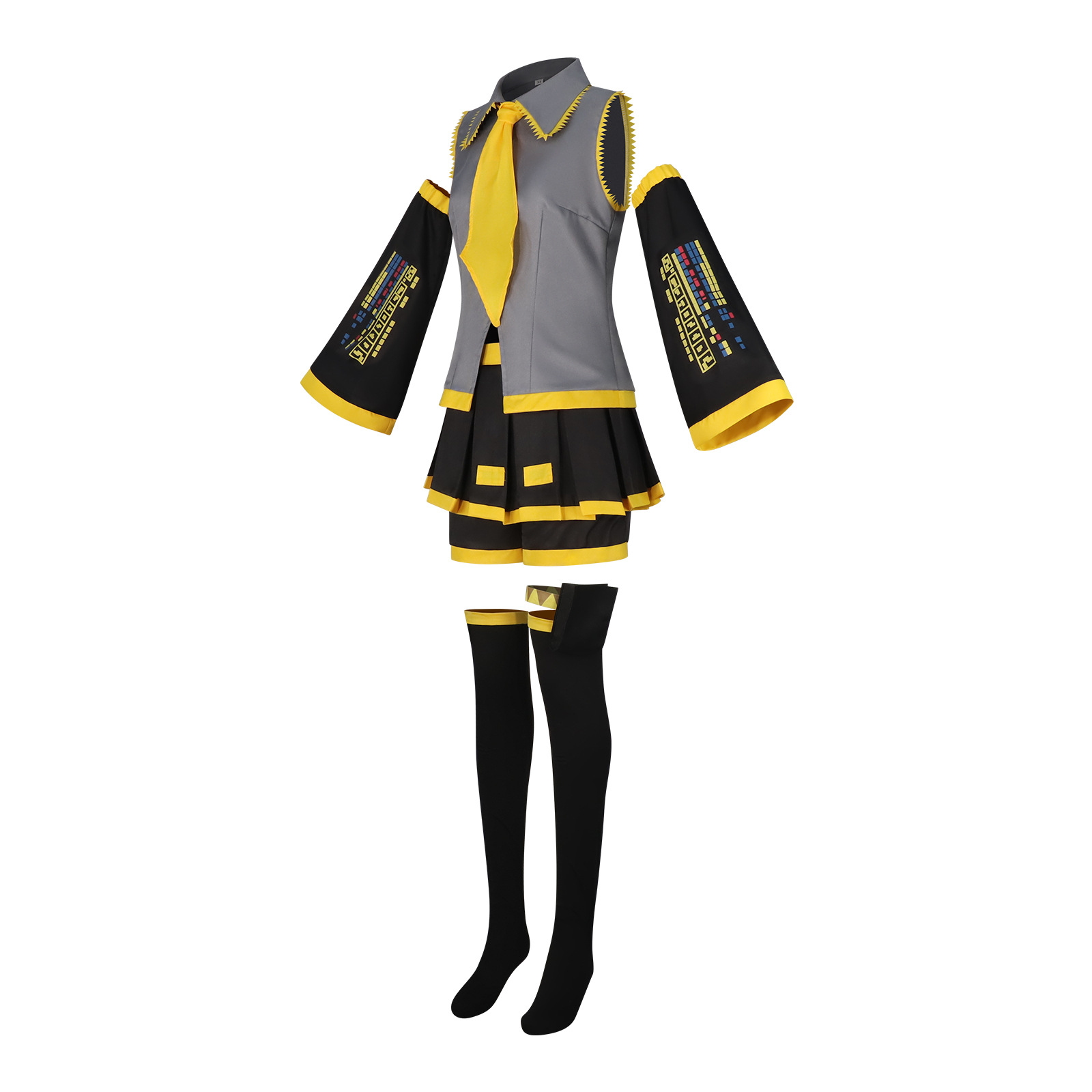 Disfraz de Anime Akita Neru, c - Anime Cosplay Wig reseña y precio