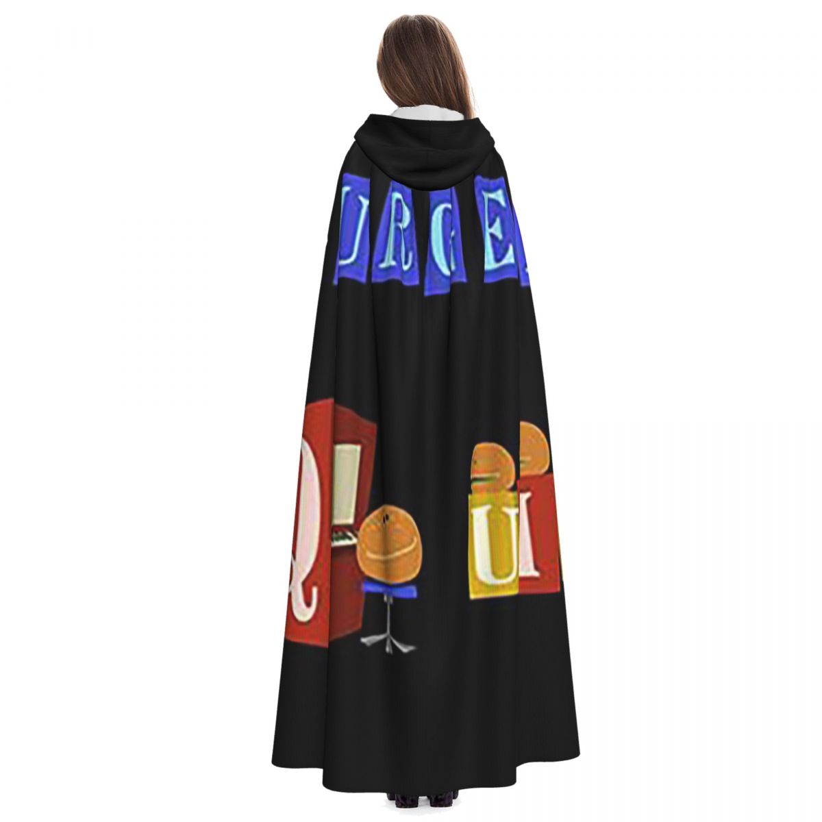Capa Larga con Capucha y Logot - Anime Cosplay Quiz reseña y precio