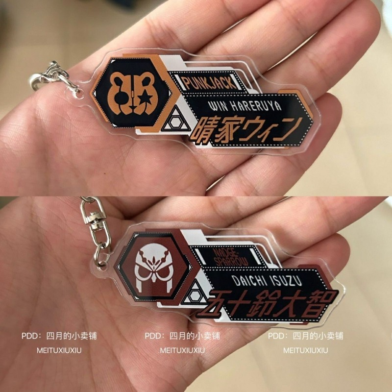 Llavero de acrílico con logo d - Anime Cosplay Kamen Rider reseña y precio
