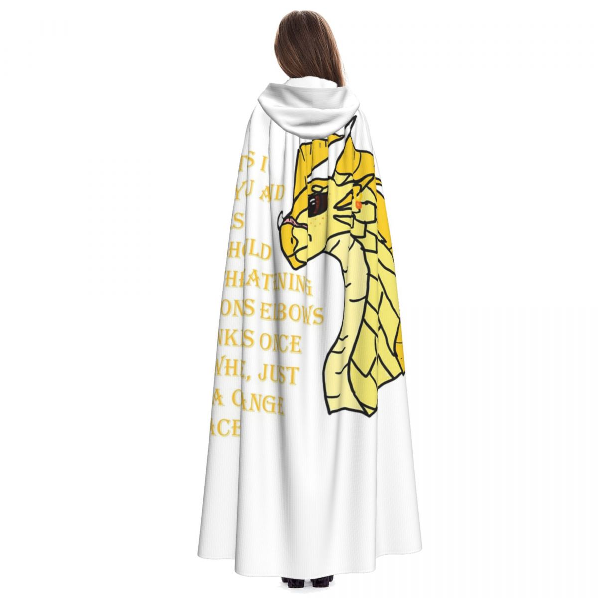 Capa Larga con Capucha de Qibl - Anime Cosplay Quotes reseña y precio