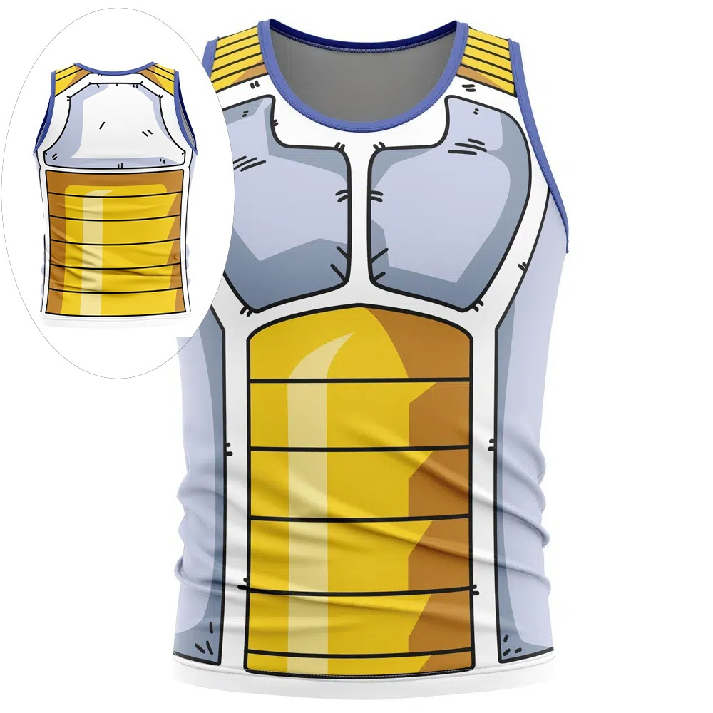 Camiseta sin mangas de cosplay - Dragon Ball Saiyan Armor reseña y precio