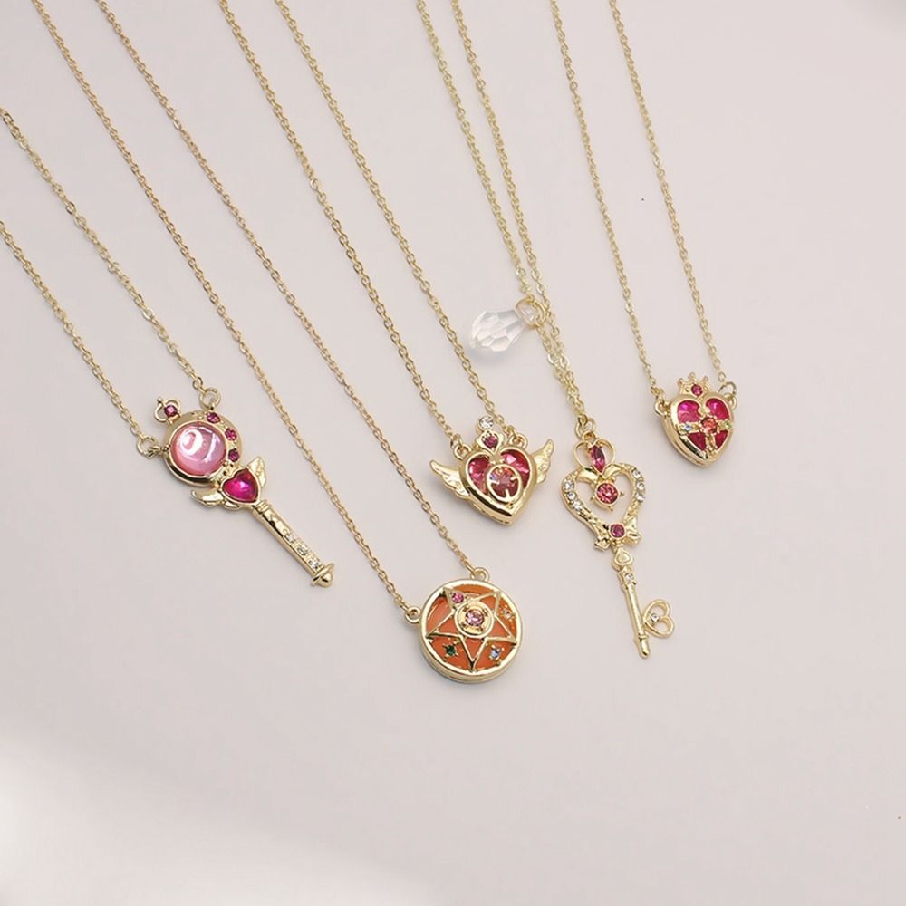 Collar de Anime de cristal par - Sailor Moon Wand reseña y precio