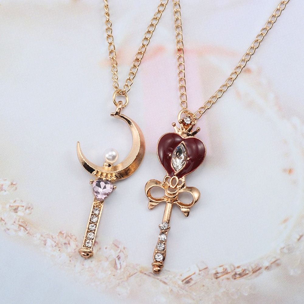 Collar de Anime de cristal par - Sailor Moon Wand reseña y precio