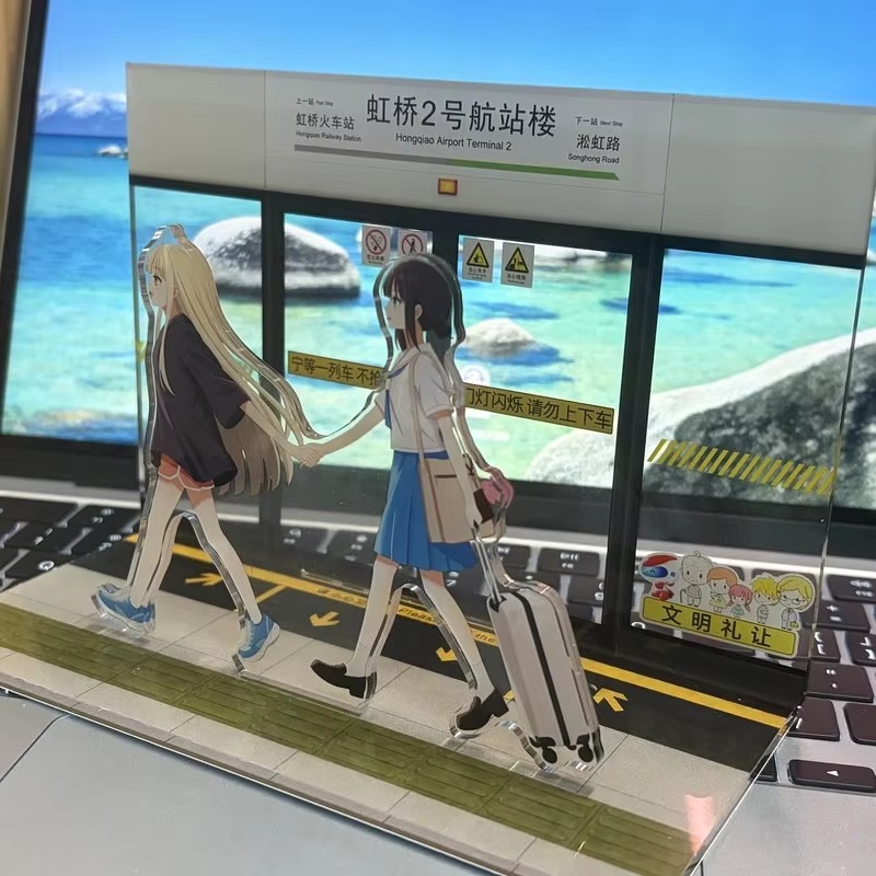 Nueva Figura de Acrílico de la - Anime Cosplay Props reseña y precio