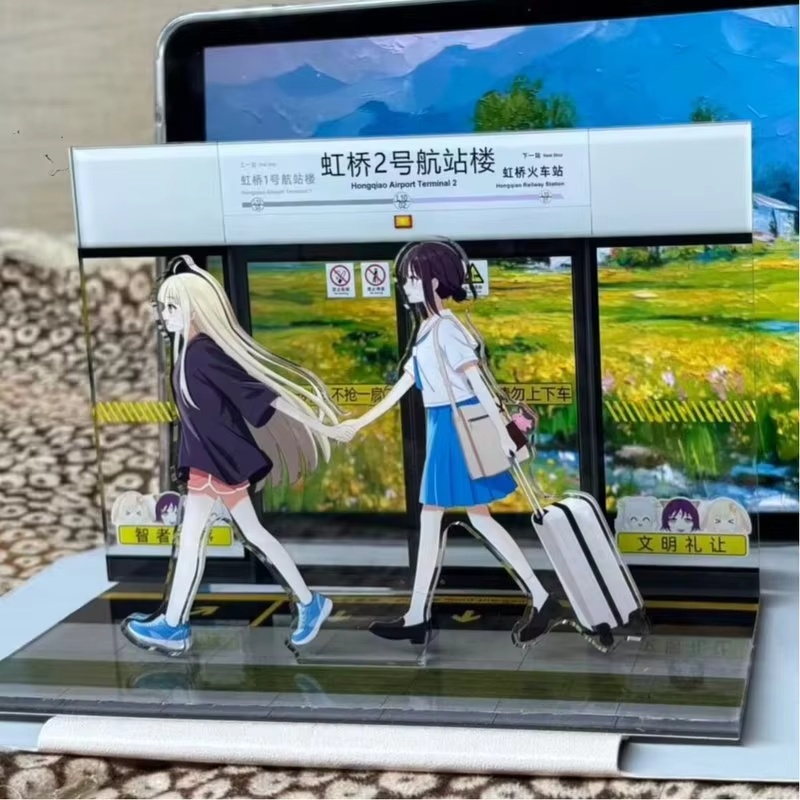 Nueva Figura de Acrílico de la - Anime Cosplay Props reseña y precio