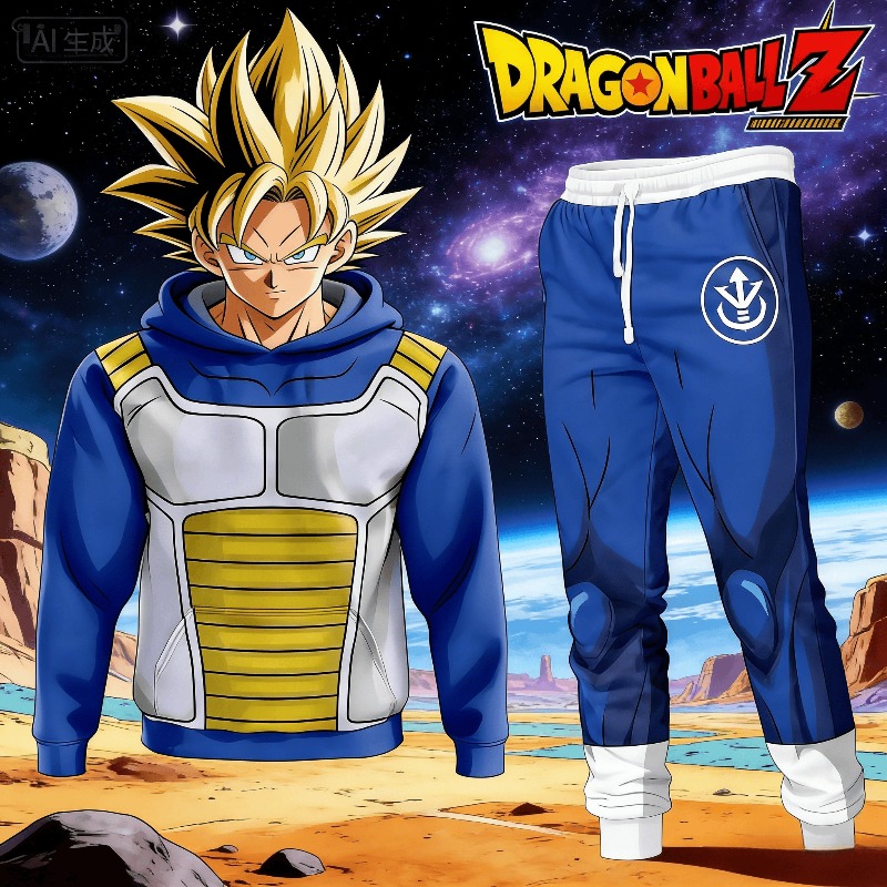 Sudadera con Capucha para Adul - Dragon Ball Saiyan Armor reseña y precio