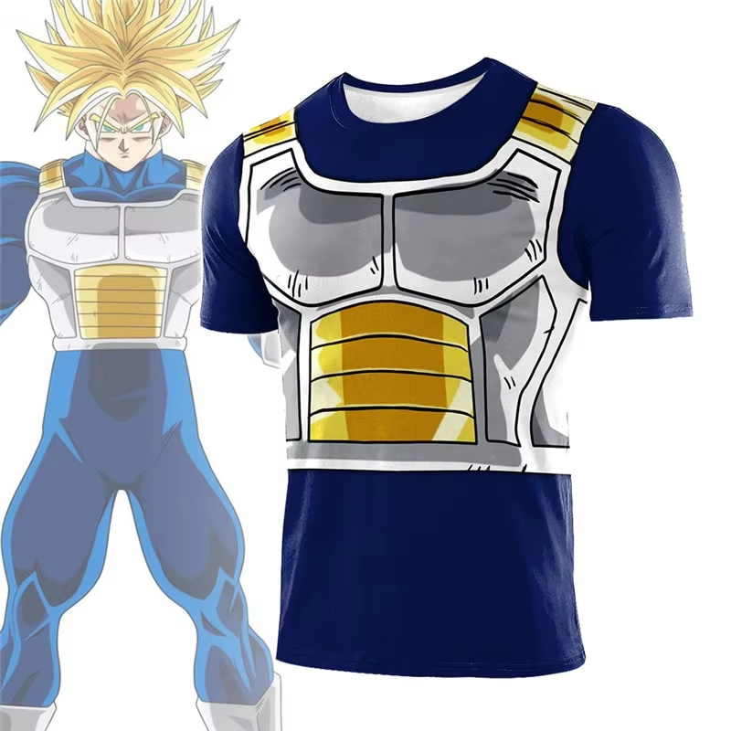 Camiseta de Compresión Vegeta  - Dragon Ball Saiyan Armor reseña y precio