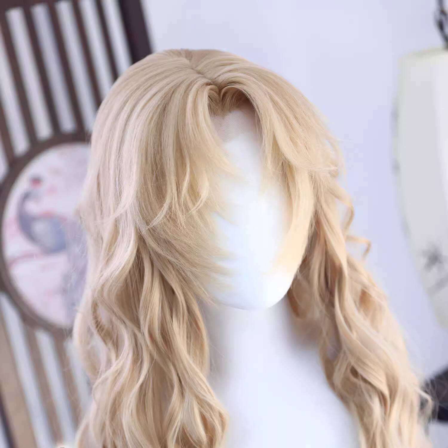 Peluca con estilo Vermouth Ber - Anime Cosplay Wig reseña y precio