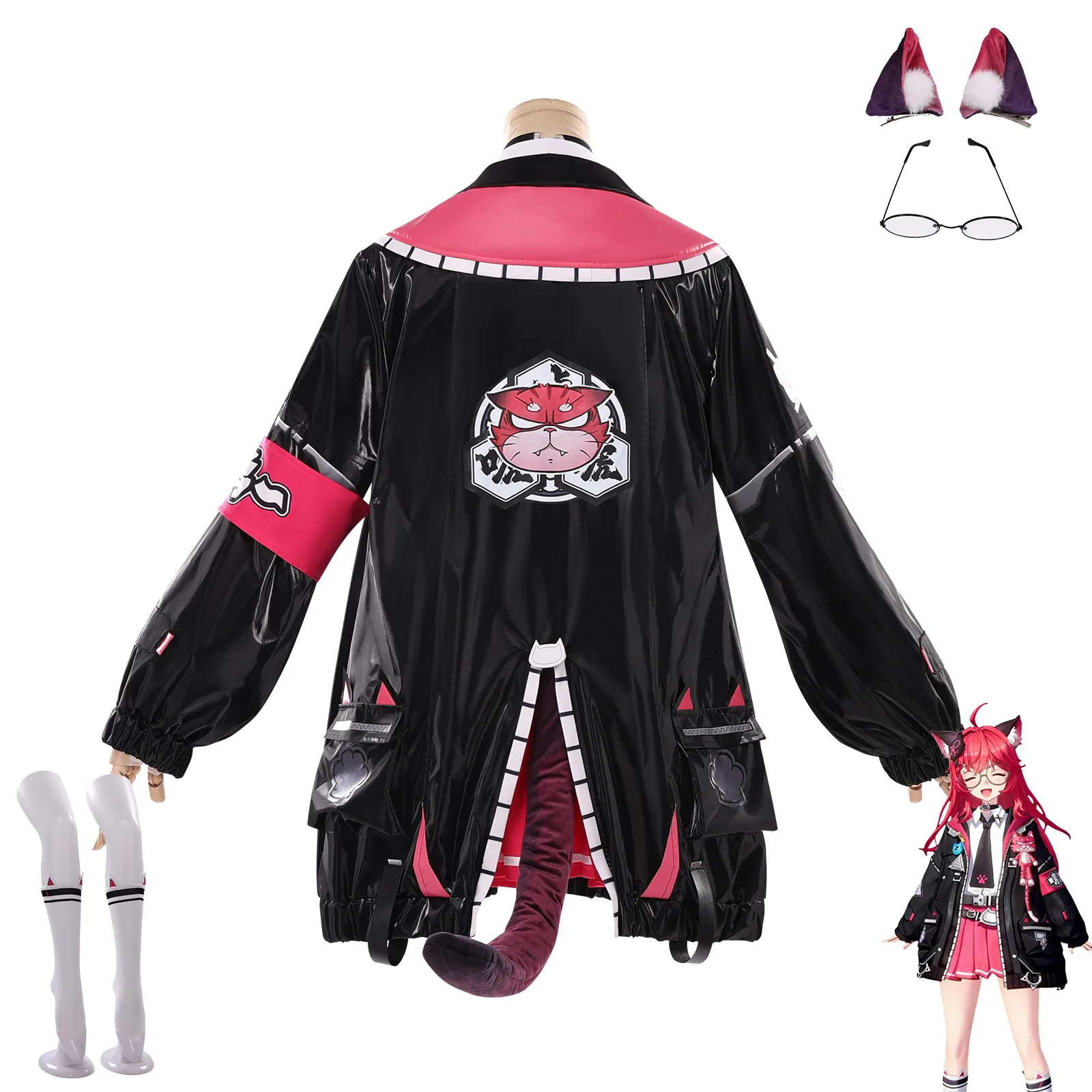 Disfraz de Cosplay de Nanally  - Anime Cosplay Wig reseña y precio