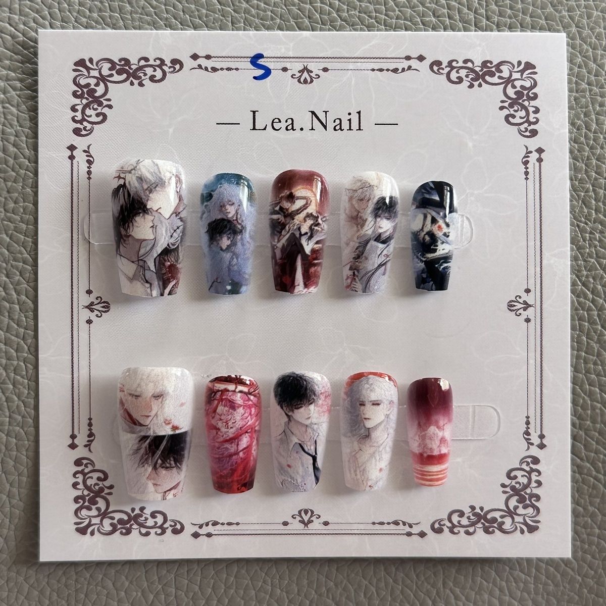 Death of The Game Nail Art dec - Anime Cosplay Armor reseña y precio