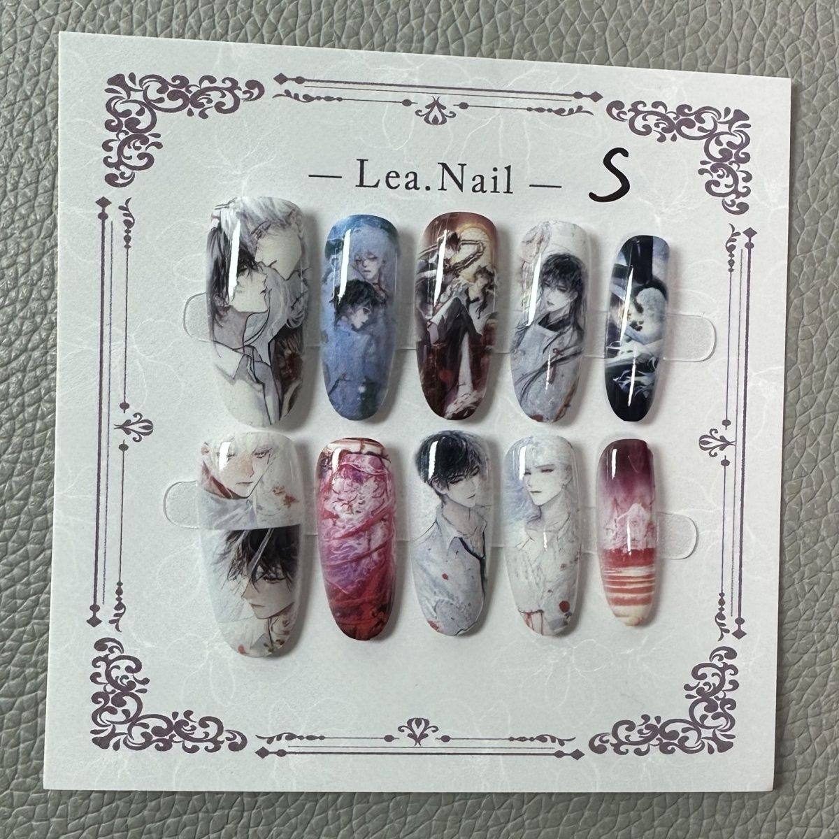 Death of The Game Nail Art dec - Anime Cosplay Armor reseña y precio